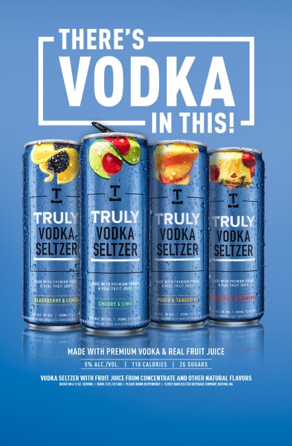 truly vodka seltzers