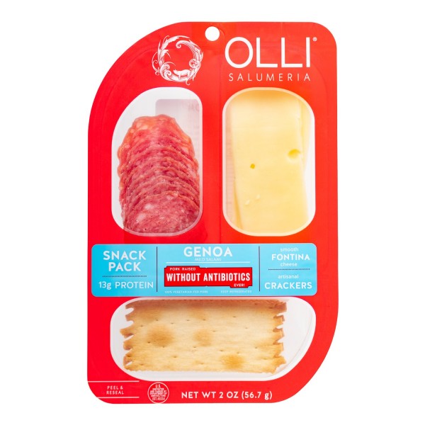 Olli Salumeria - Genoa & Fontina Snack Pack - Passion Vines