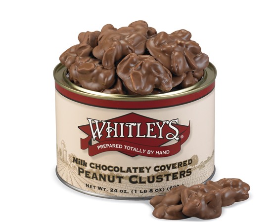 Dark Chocolatey Peanut Clusters | Whitleys Peanut Factory